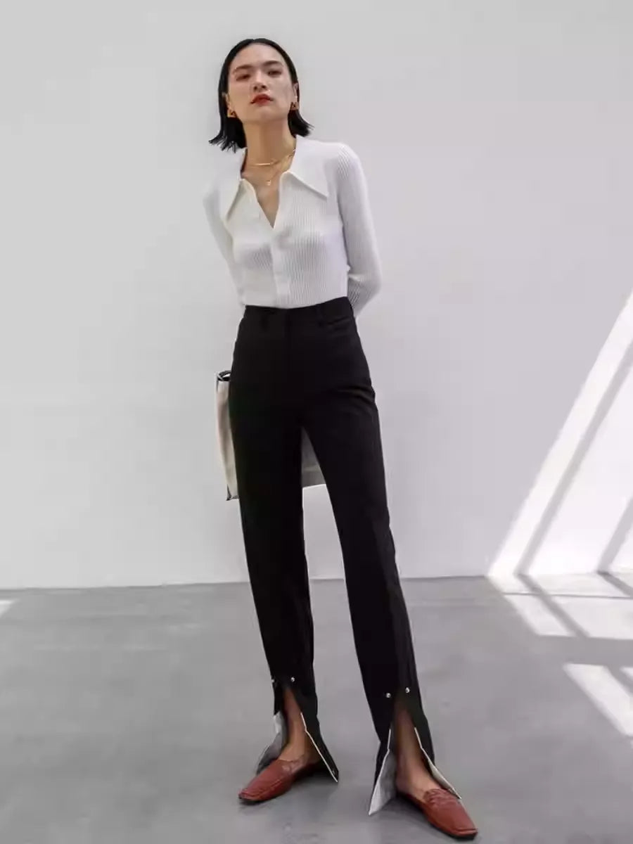 スリムニットカーディガン