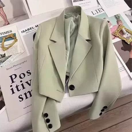 カラーショートスーツジャケット